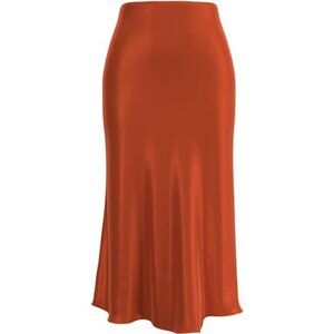 Womens Leopard Print Skirt Brown